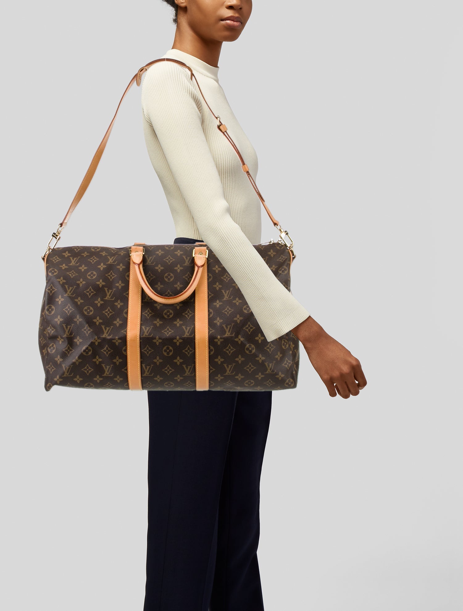 Louis Vuitton LV Monogram Keepall Bandouliere 60