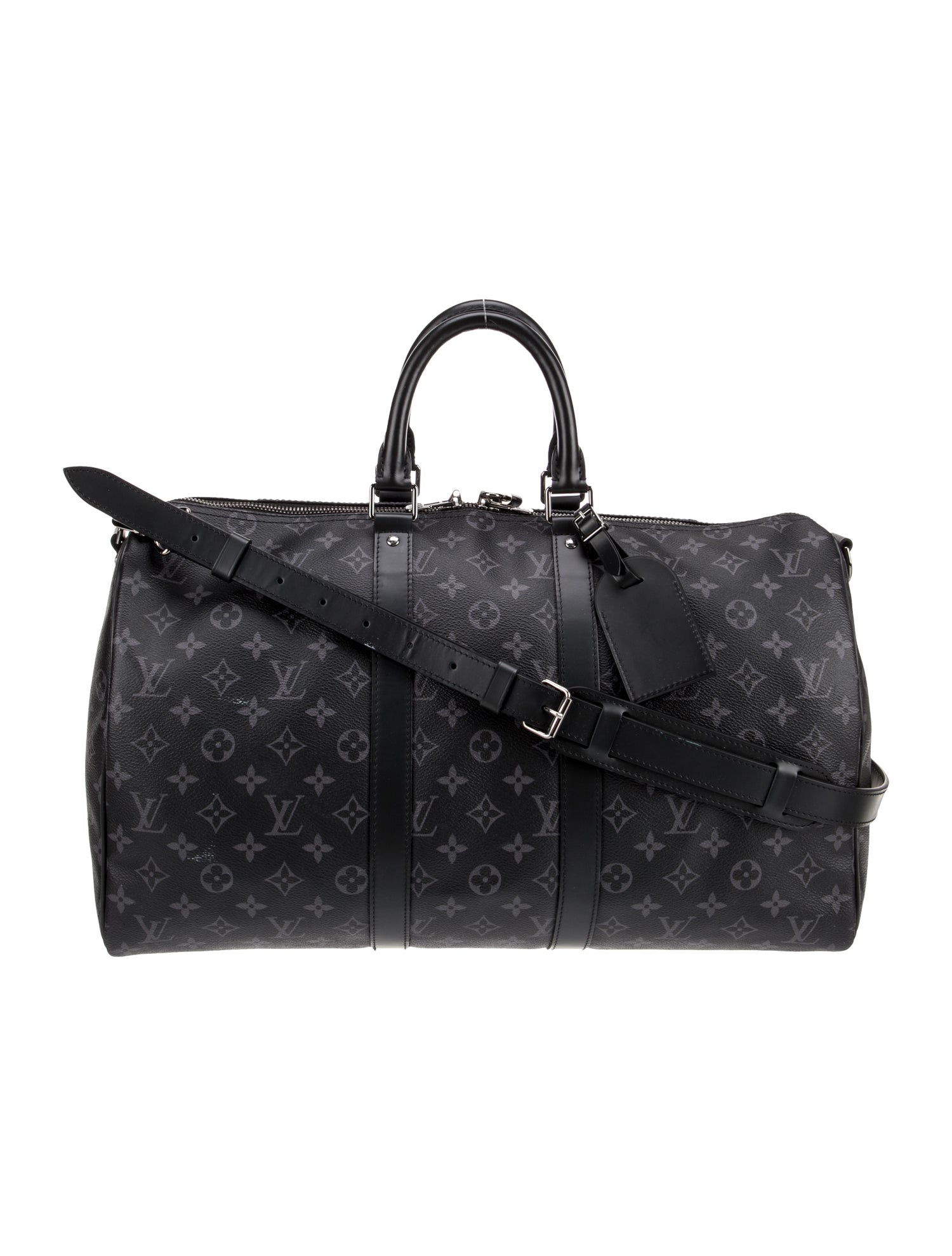 Louis Vuitton Monogram Eclipse Keepall Bandouliere 45