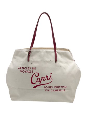 Louis Vuitton Canvas Articles de Voyage Cabas