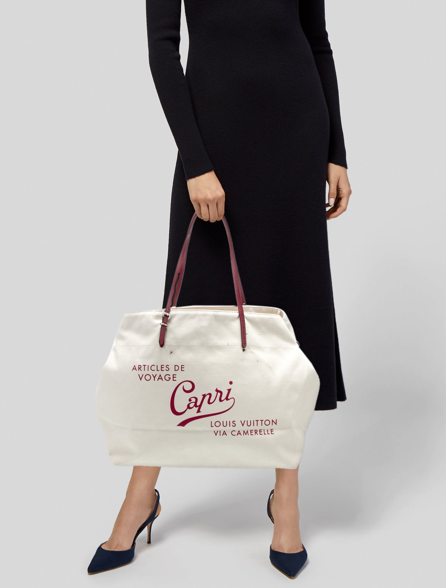 Louis Vuitton Canvas Articles de Voyage Cabas