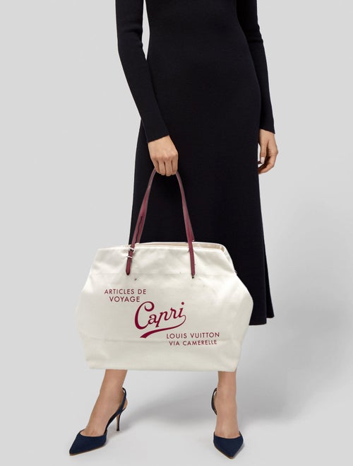 Louis Vuitton Canvas Articles de Voyage Cabas
