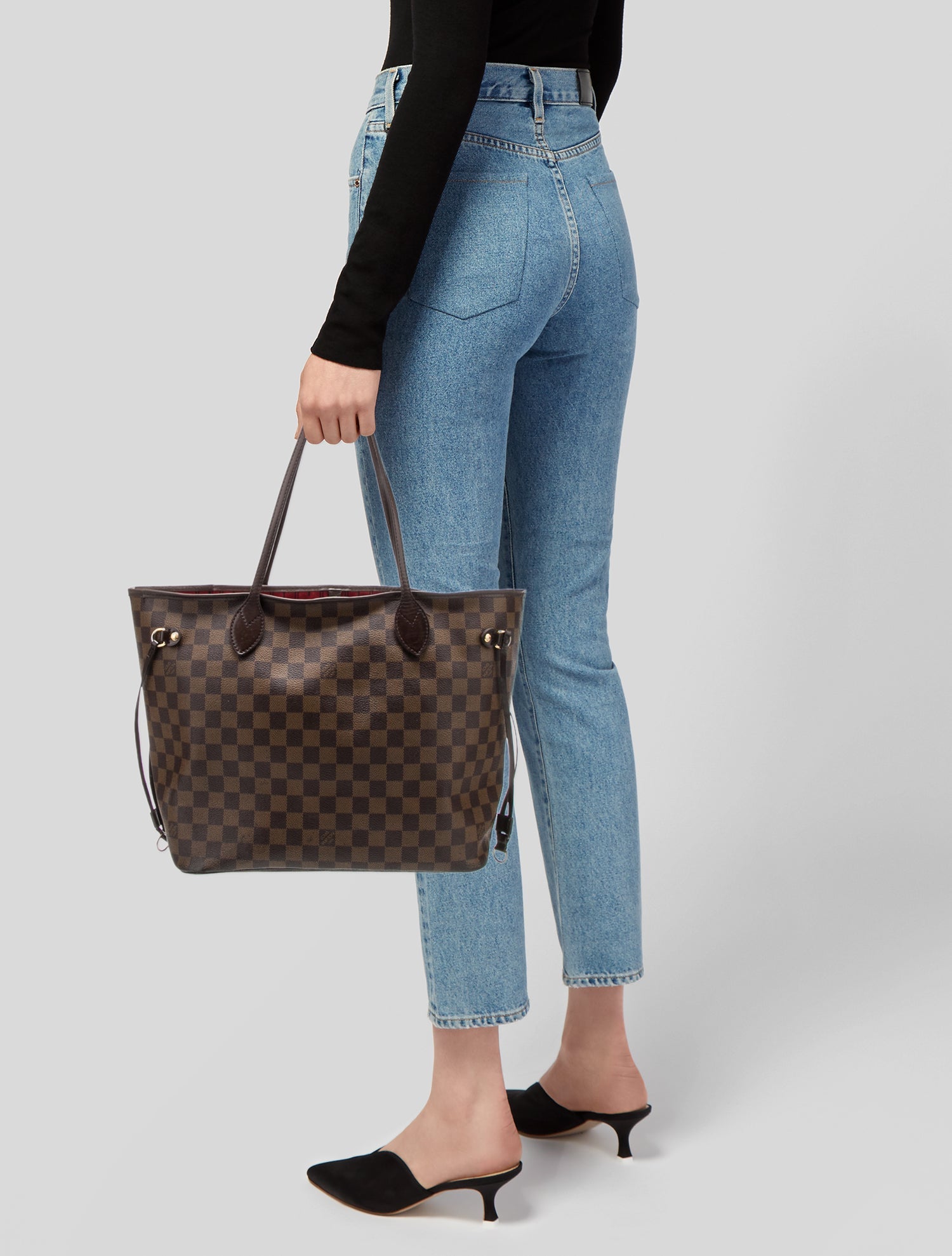 Louis Vuitton Damier Ebene Neverfull MM