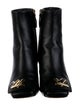 Louis Vuitton Monogram Pattern Leather Boots