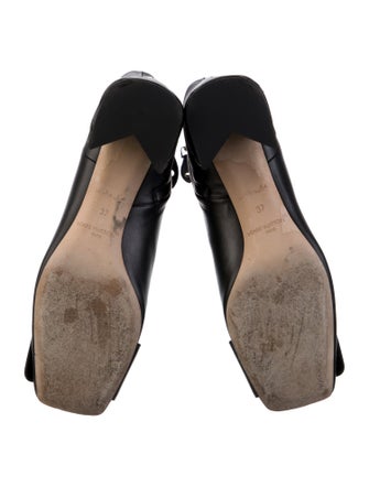 Louis Vuitton Monogram Pattern Leather Boots