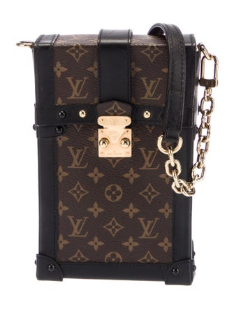 Louis Vuitton LV Monogram Monogram Pochette Trunk Verticale Black Vertical