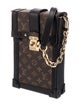 Louis Vuitton LV Monogram Monogram Pochette Trunk Verticale Black Vertical
