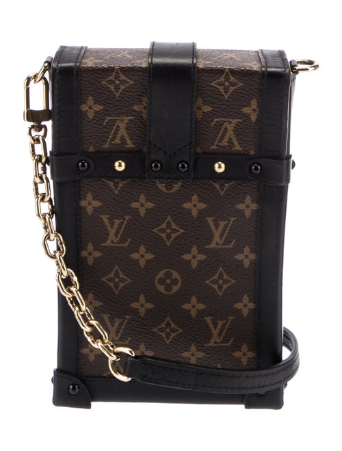 Louis Vuitton LV Monogram Monogram Pochette Trunk Verticale Black Vertical