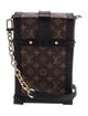 Louis Vuitton LV Monogram Monogram Pochette Trunk Verticale Black Vertical