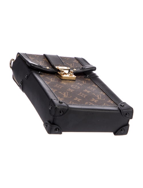 Louis Vuitton LV Monogram Monogram Pochette Trunk Verticale Black Vertical
