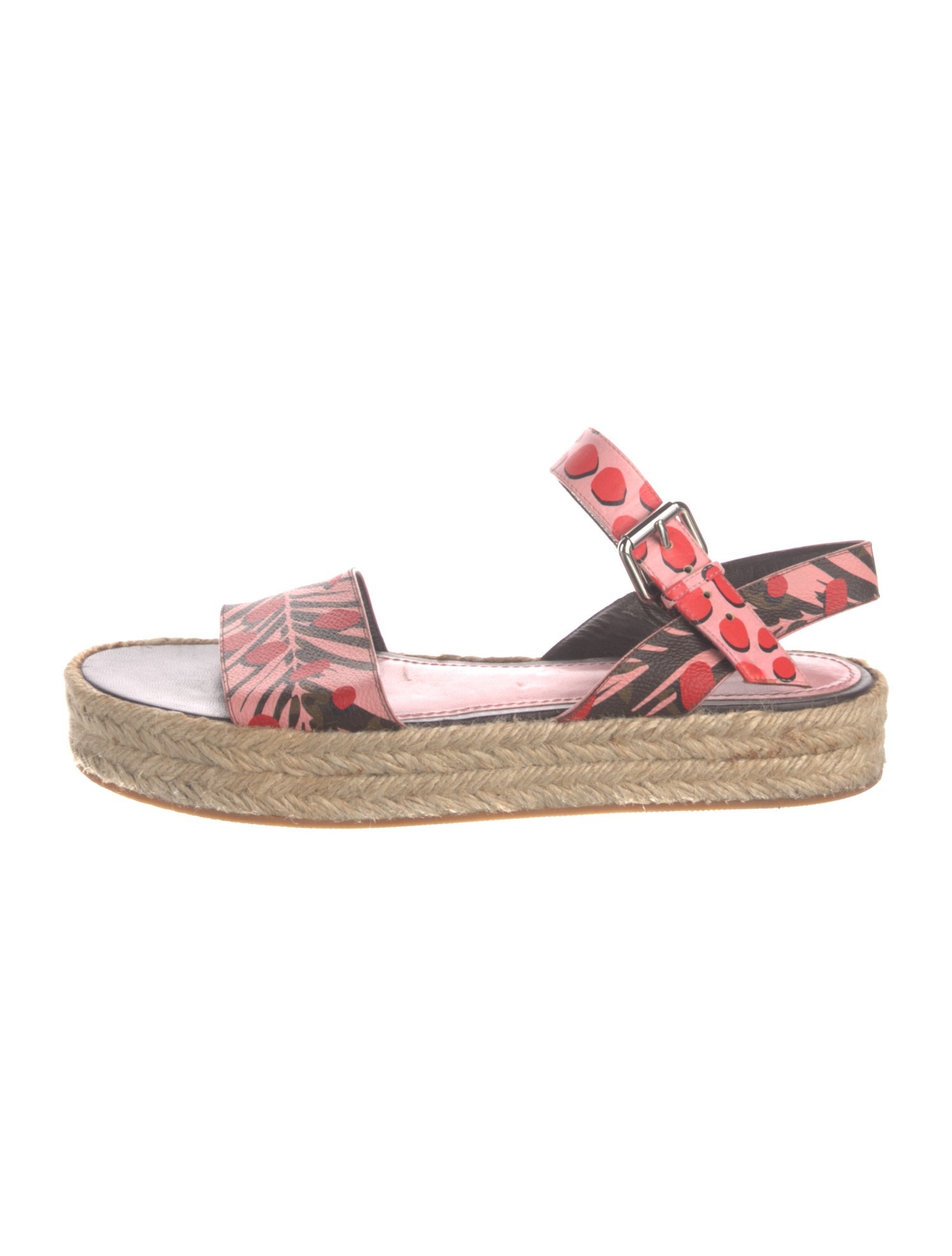 Louis Vuitton LV Monogram Leather Espadrilles