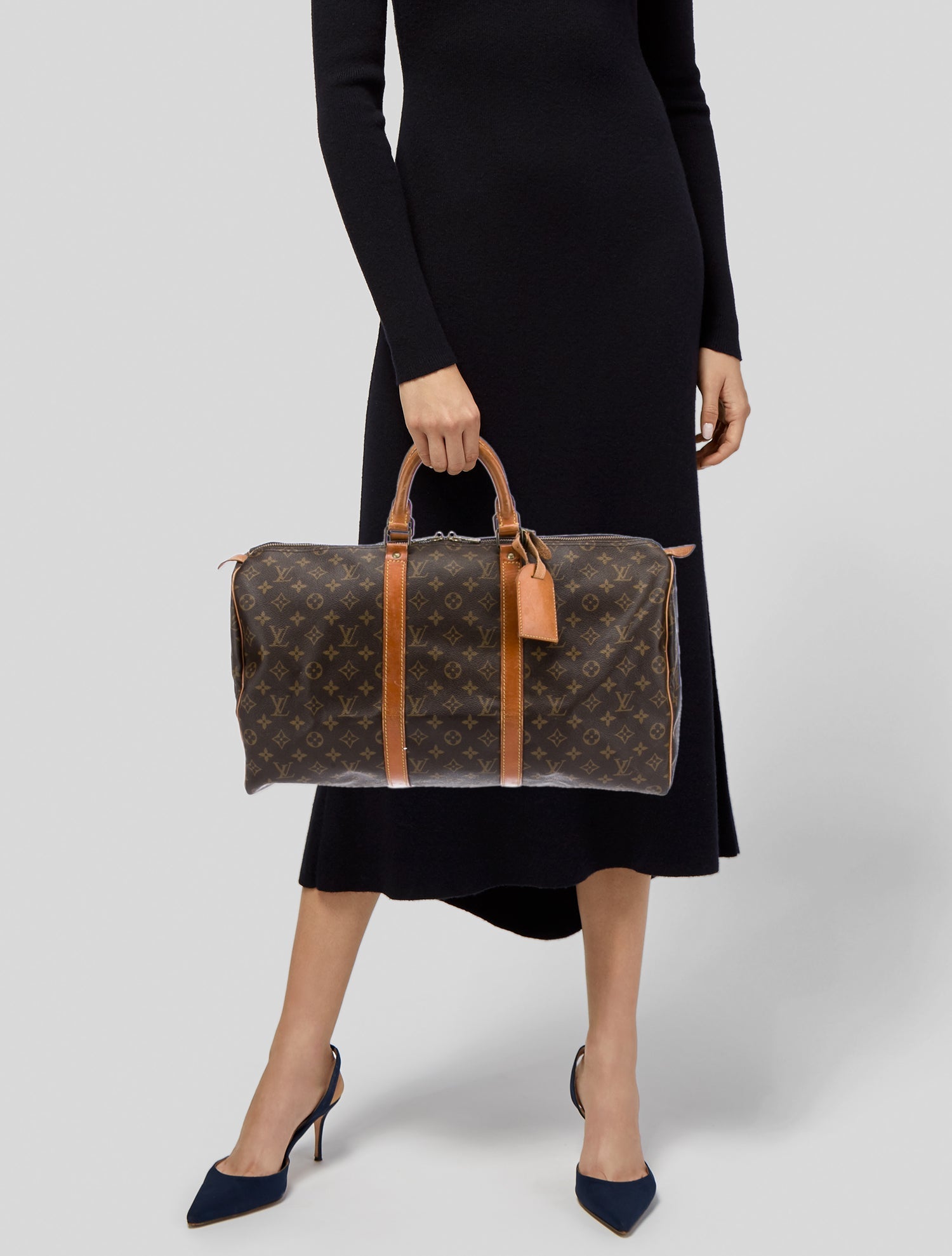 Louis Vuitton LV Monogram Keepall 50 Vintage