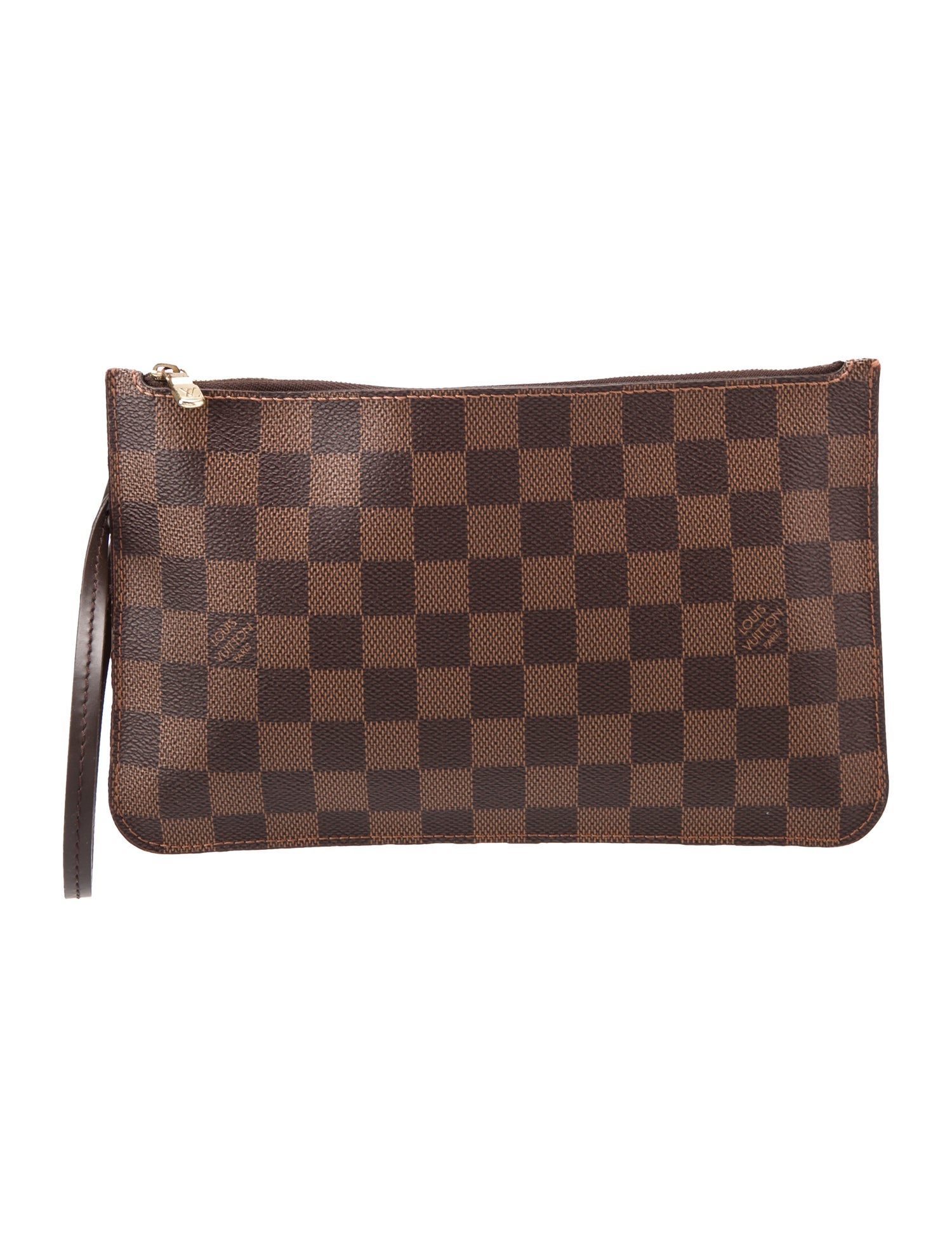 Louis Vuitton Damier Ebene Neverfull Pouch
