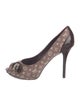 Louis Vuitton LV Monogram Canvas Pumps