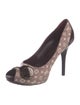 Louis Vuitton LV Monogram Canvas Pumps
