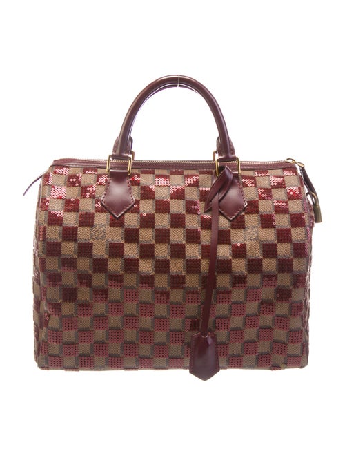 Louis Vuitton Limited Edition Damier Paillettes Speedy 30