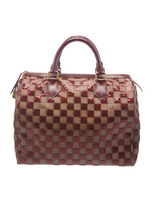 Louis Vuitton Limited Edition Damier Paillettes Speedy 30