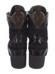 Louis Vuitton LV Monogram Suede Combat Boots