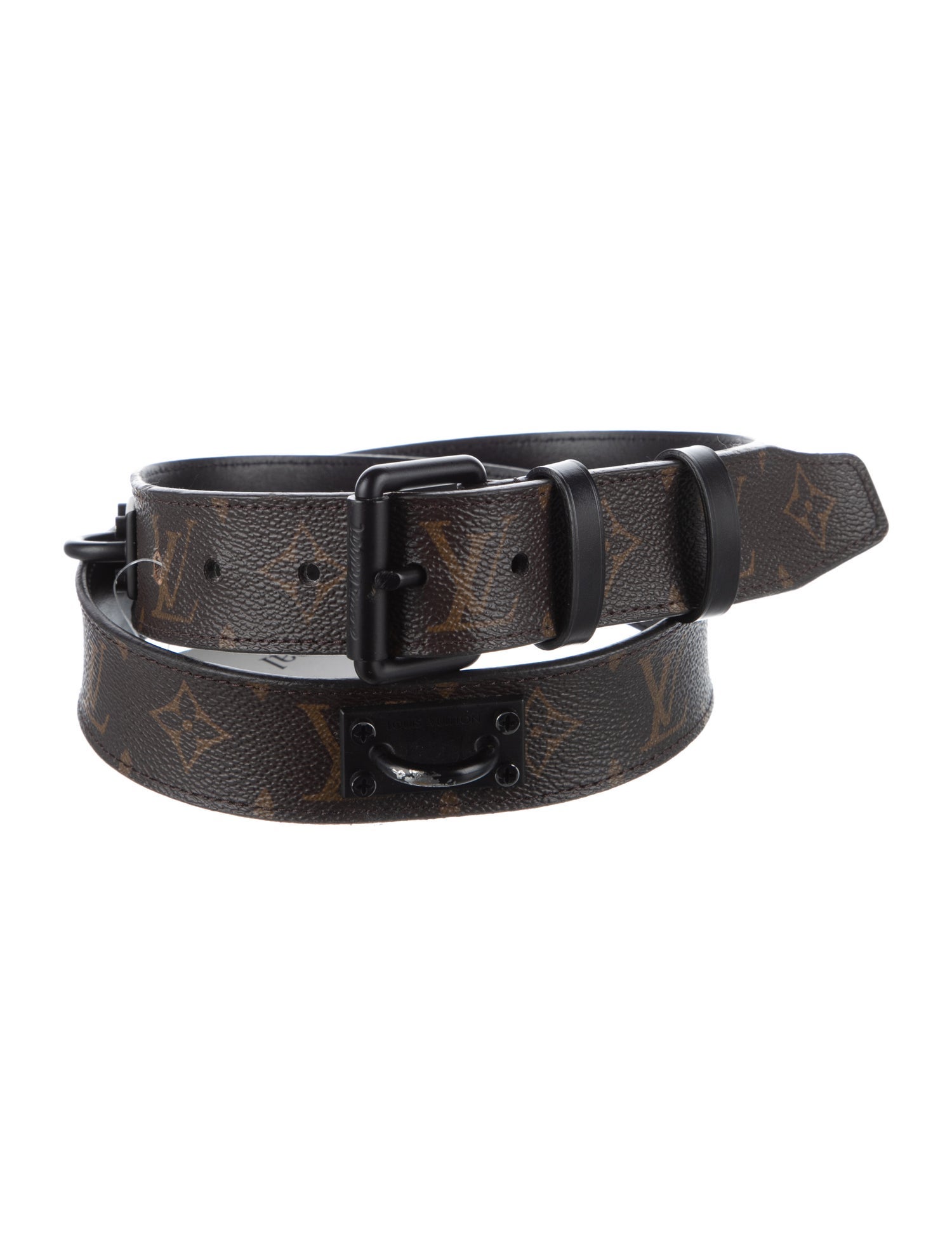 Louis Vuitton 2013 Monogram Pattern Belt