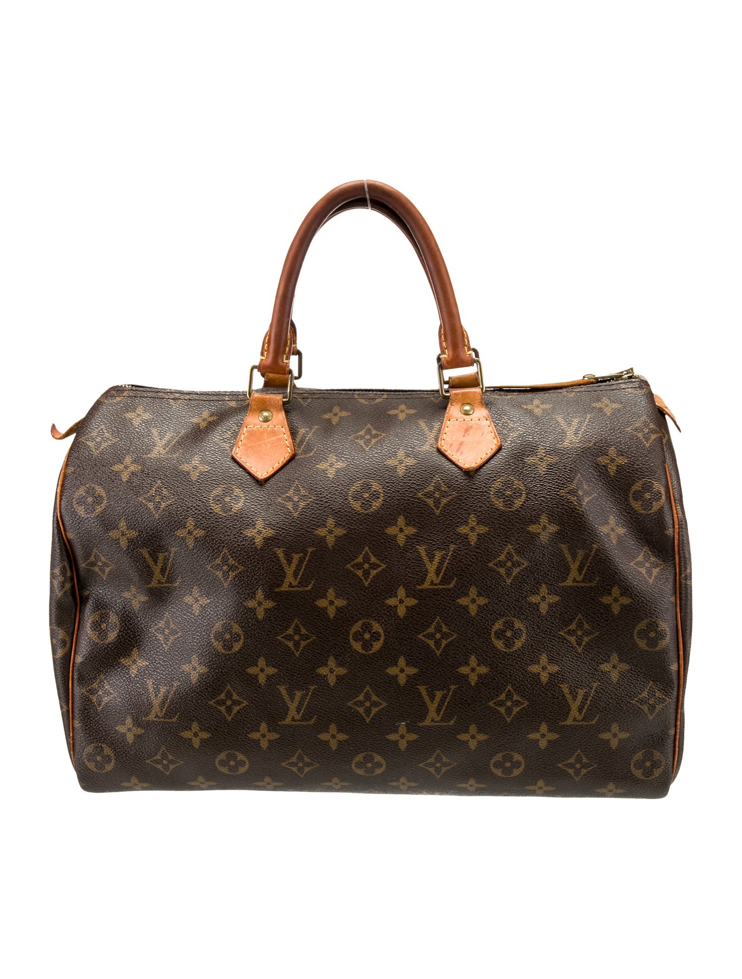 Louis Vuitton LV Monogram Speedy 35 Vintage