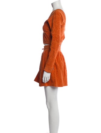 Louis Vuitton 2023 Terry Cloth Skirt Set