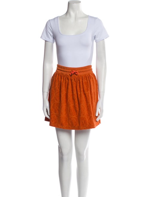 Louis Vuitton 2023 Terry Cloth Skirt Set