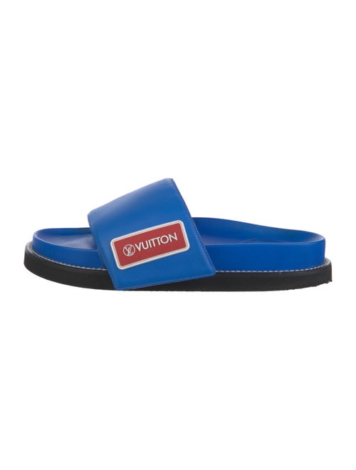 Louis Vuitton Leather Slides