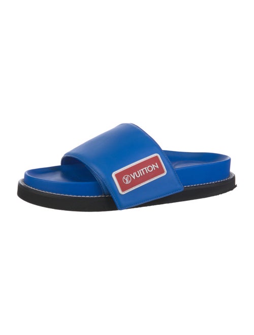 Louis Vuitton Leather Slides