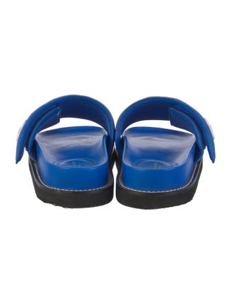 Louis Vuitton Leather Slides
