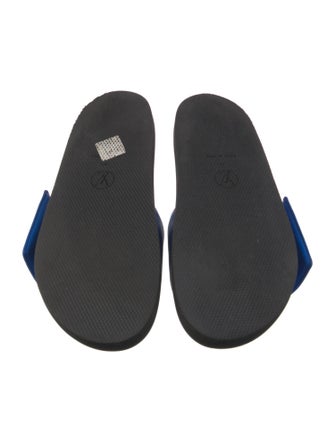 Louis Vuitton Leather Slides