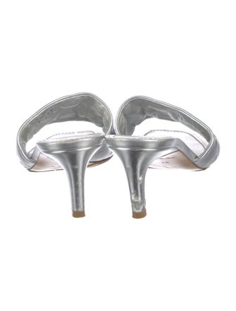 Louis Vuitton LV Monogram Leather Slides