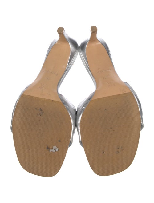 Louis Vuitton LV Monogram Leather Slides