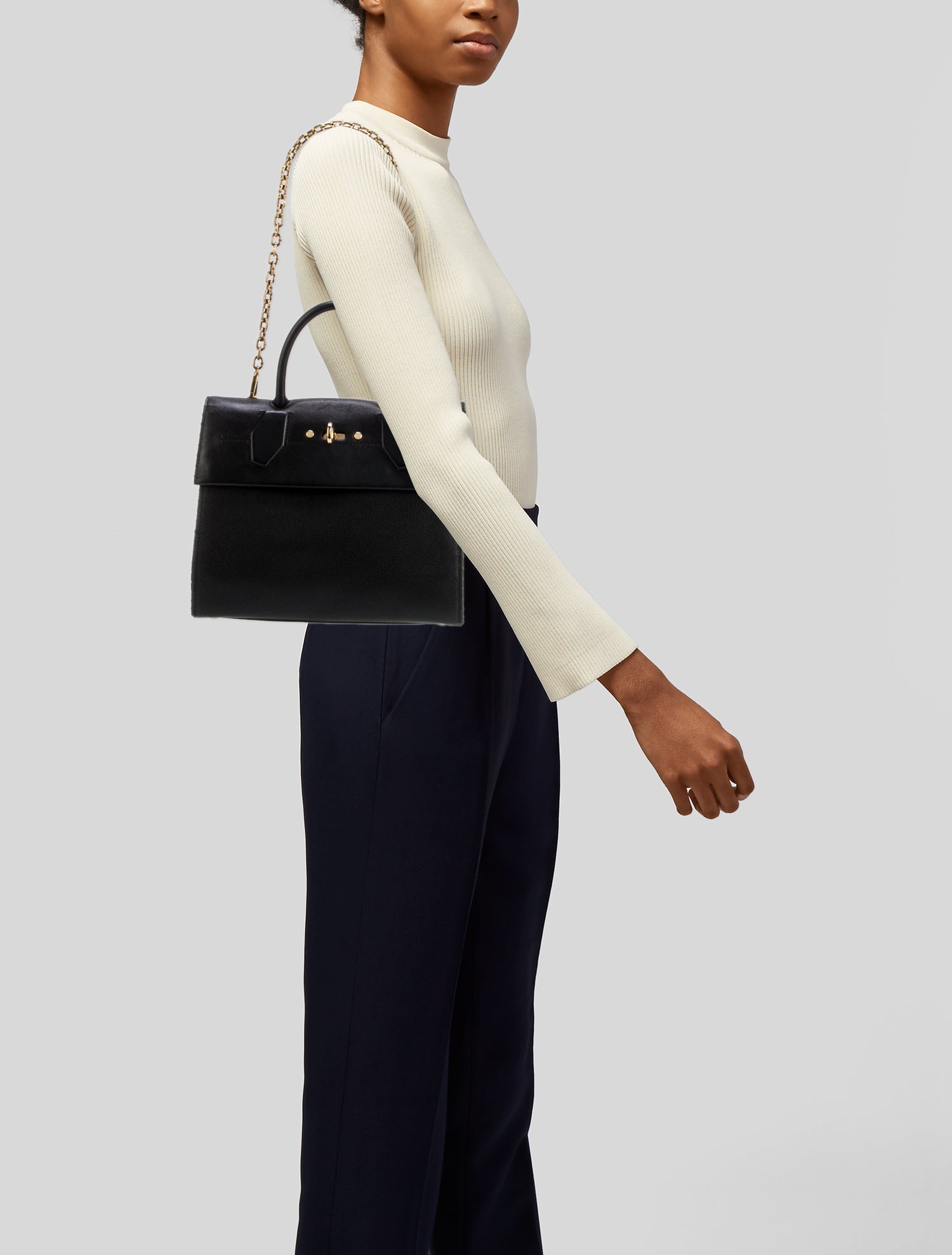 Louis Vuitton Taurillon Leather City Steamer