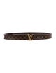Louis Vuitton LV Initiales 25MM Damier Ebene Pattern Belt