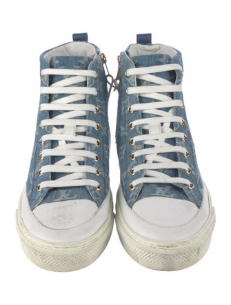 Louis Vuitton LV Monogram Denim Sneakers