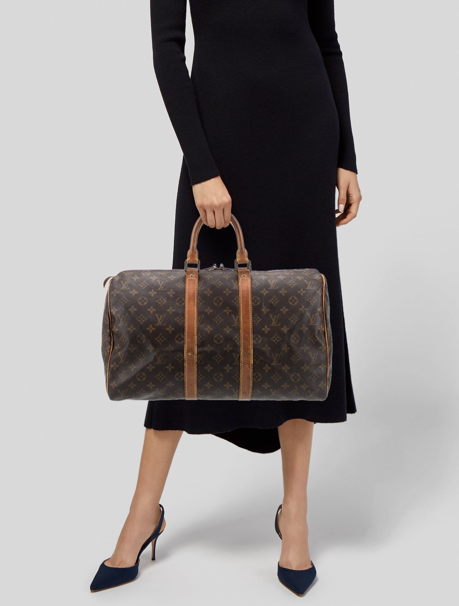 Louis Vuitton Monogram Keepall 45 Vintage