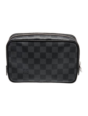 Louis Vuitton Damier Graphite Toilet Pouch PM