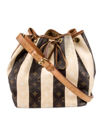 Louis Vuitton Bucket Bags LV Monogram Rayures Noé Vintage