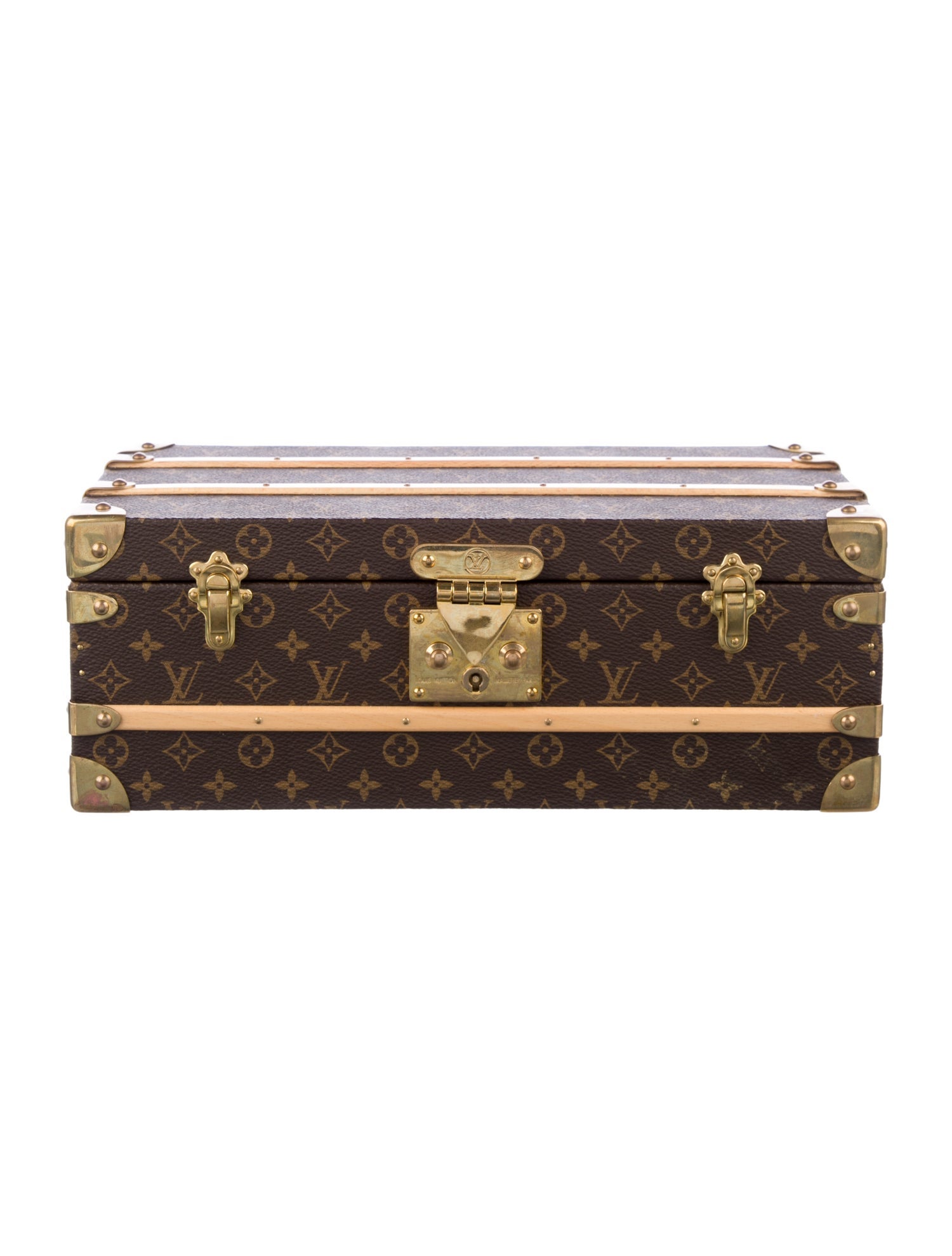 Louis Vuitton Monogram Malle Fleurs Flower Trunk