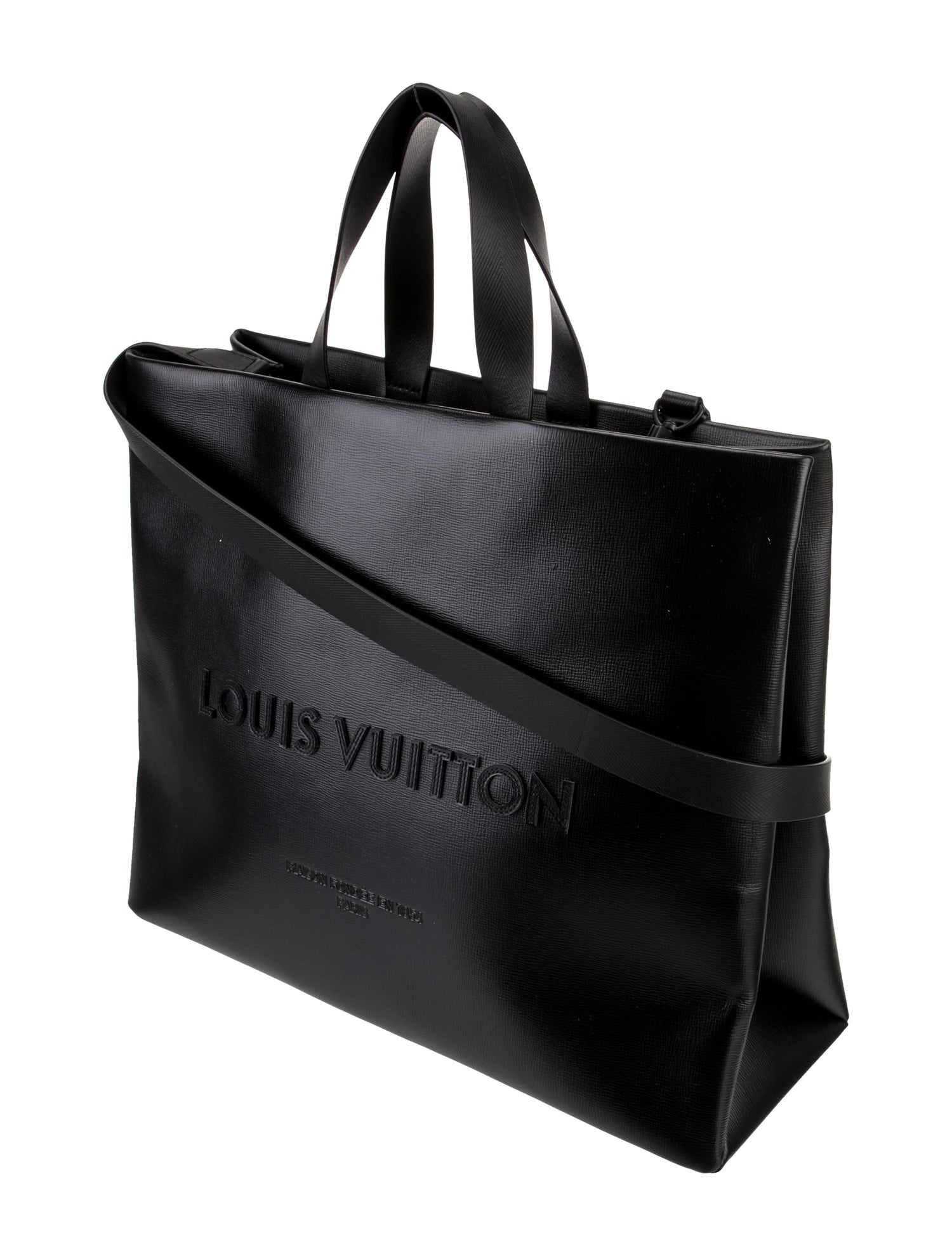 Louis Vuitton Leather Shopper Bag MM 2025 w/ Tags