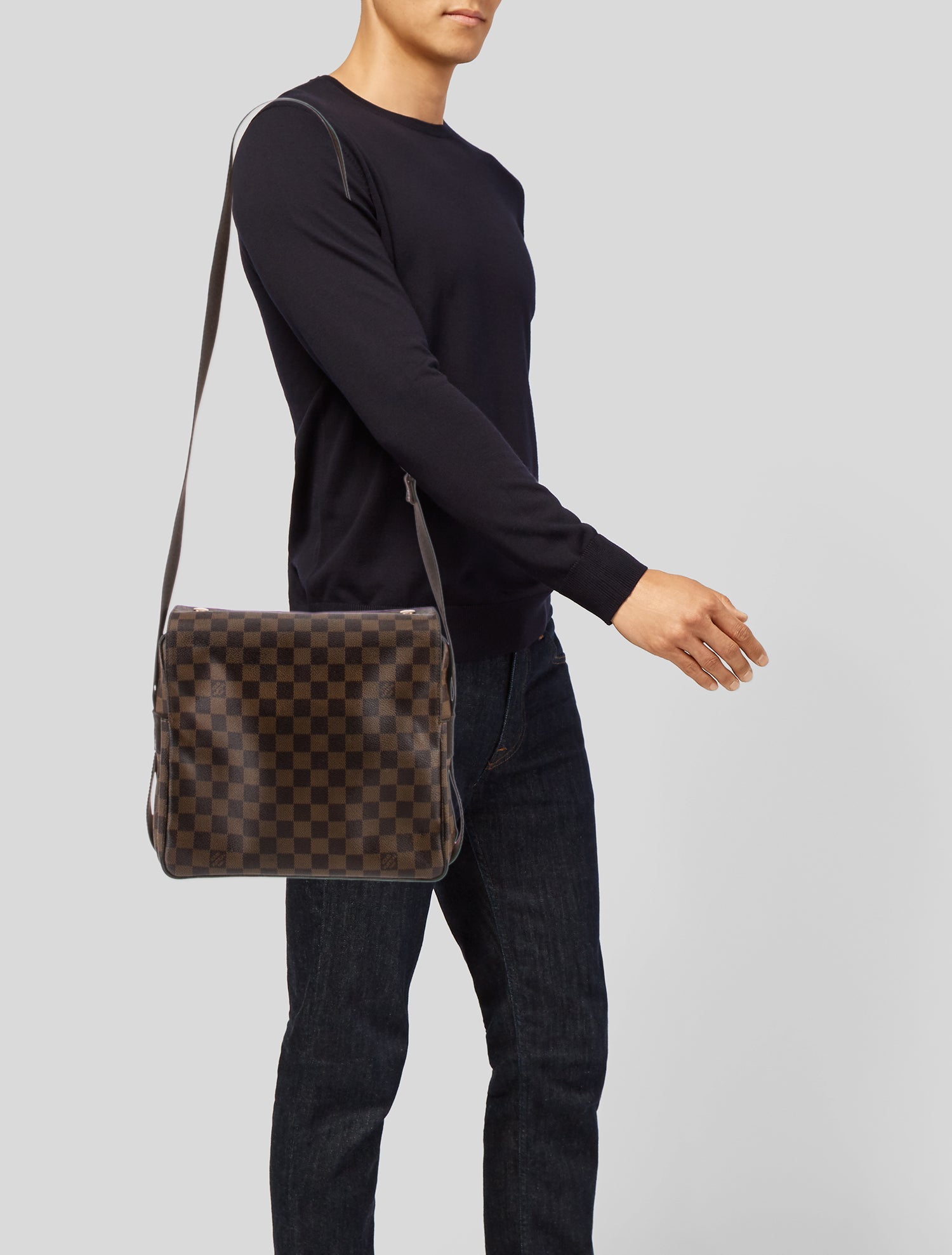 Louis Vuitton Damier Ebene Naviglio Vintage