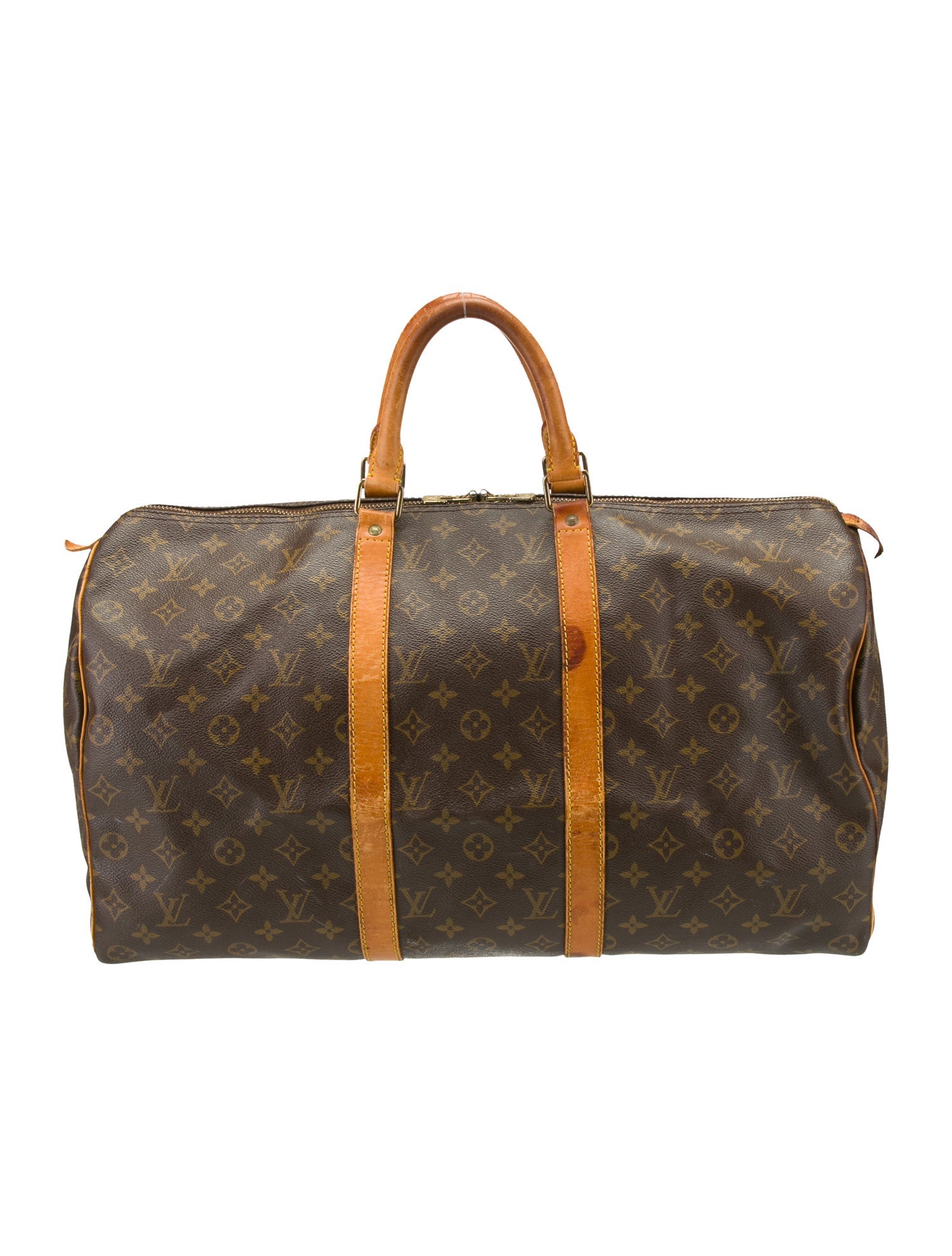 Louis Vuitton LV Monogram Keepall 50 Vintage