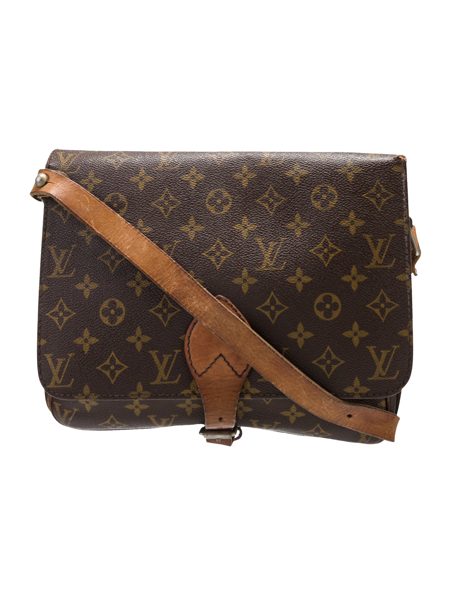 Louis Vuitton LV Monogram Cartouchière GM Vintage
