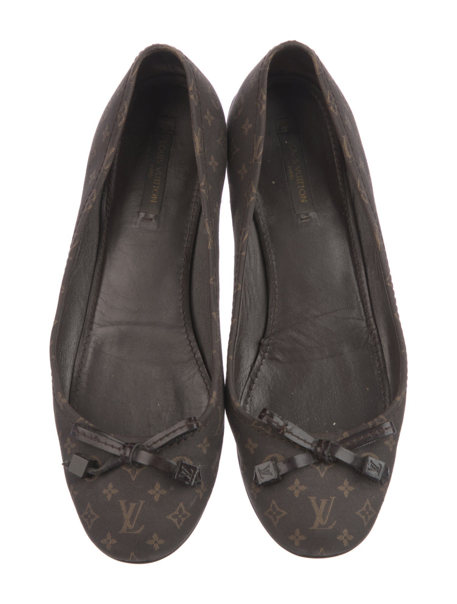 Louis Vuitton LV Monogram Canvas Ballet Flats