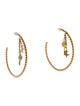 Louis Vuitton Sweet Monogram Hoop Earrings