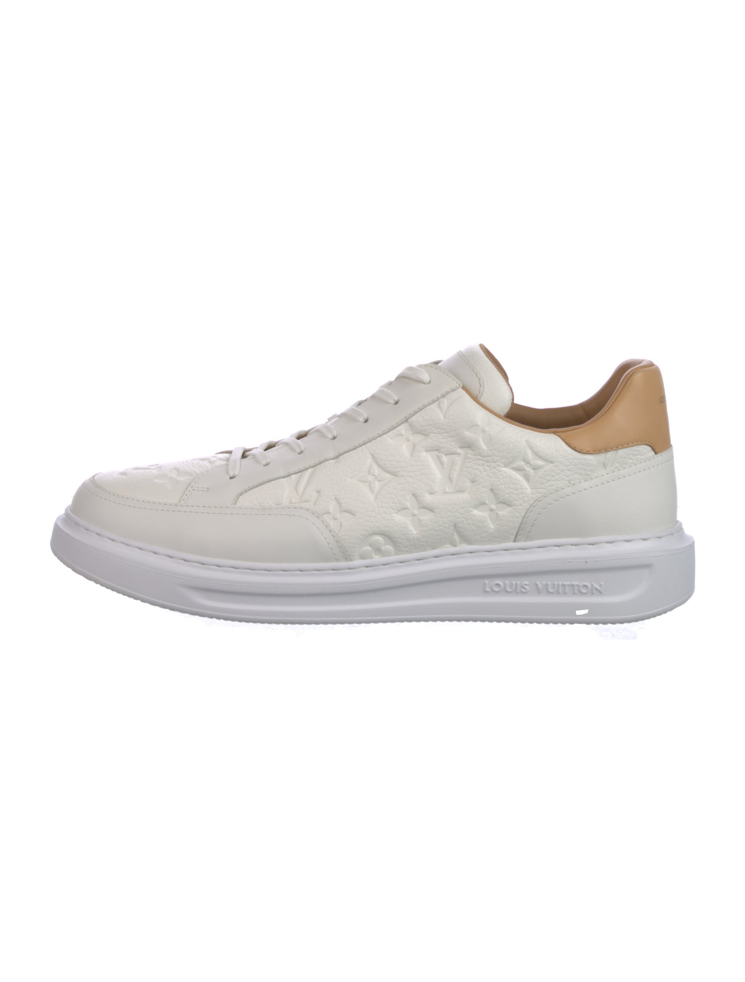 Louis Vuitton Monogram Pattern Leather Sneakers
