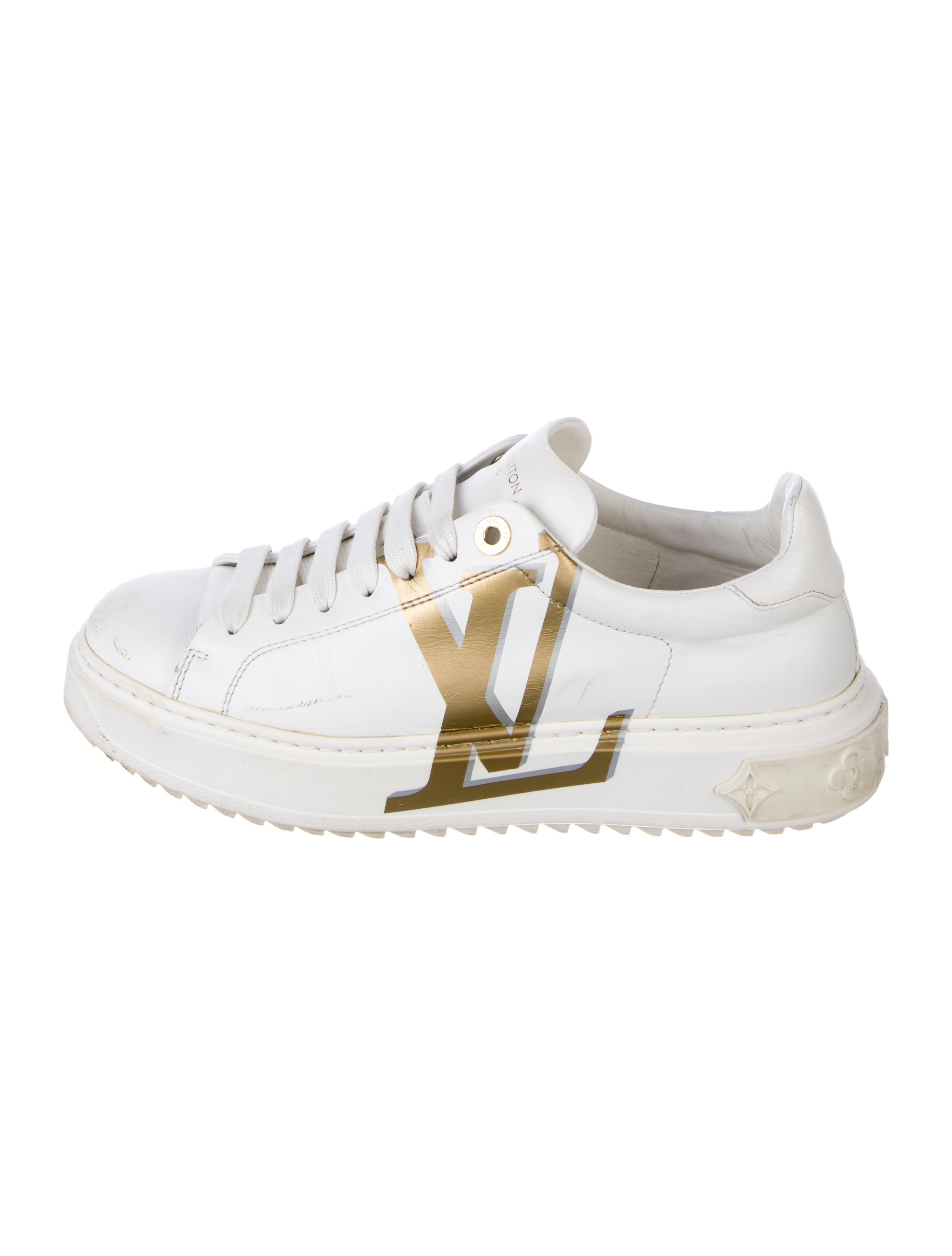 Louis Vuitton LV Monogram Leather Sneakers