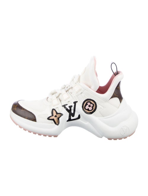Louis Vuitton LV Monogram Leather Chunky Sneakers