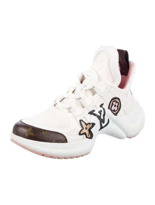 Louis Vuitton LV Monogram Leather Chunky Sneakers