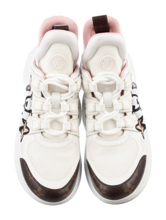 Louis Vuitton LV Monogram Leather Chunky Sneakers