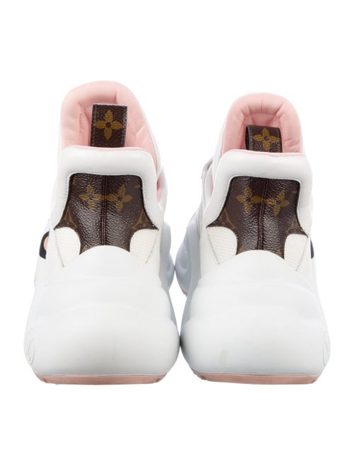 Louis Vuitton LV Monogram Leather Chunky Sneakers